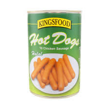 hot dogs kingfood halal 12x400 g