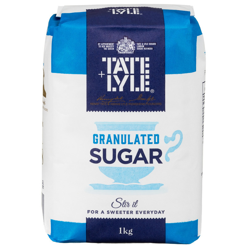 suiker kristal1 kg pak  tate+lyle