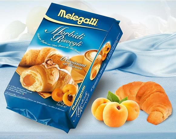 croissants 6-pack met abrikozenvulling (270g) mele