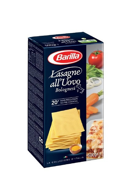 barillalasagne all'uovo  n.199, 500 gram