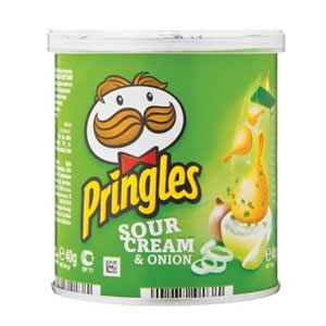 pringles sour cream & onion 12 x 40 gr