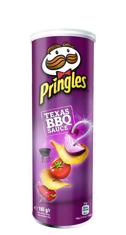 pringles texas bbq sauce 18x165 gr