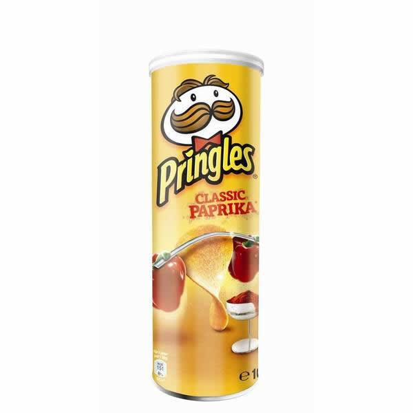 pringels classic paprika 18 x 165 g