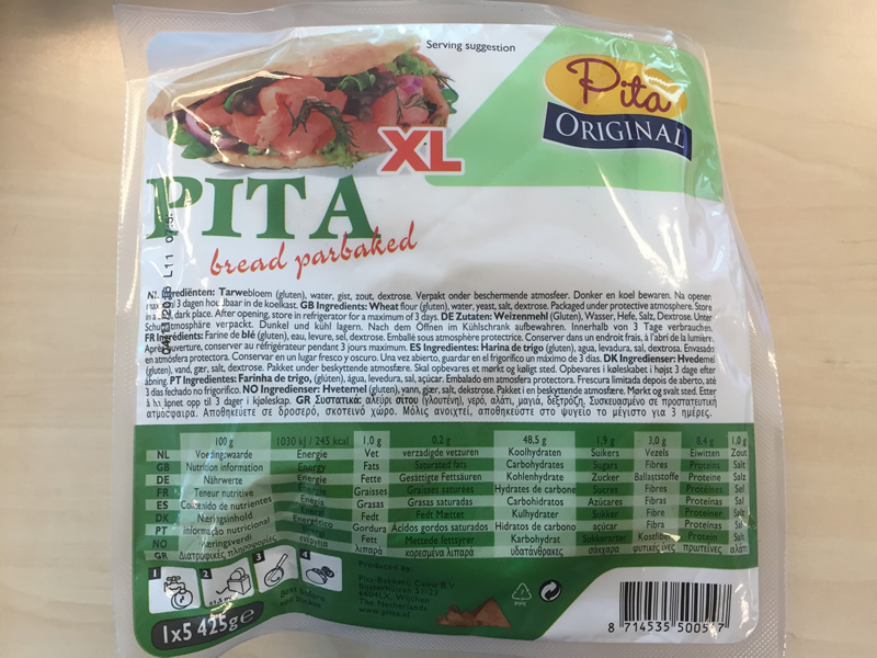 pita original cairo2 l 2 x 5-500 gr 12 ce