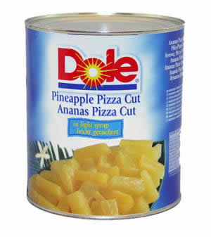 ananas pizza cuts dole