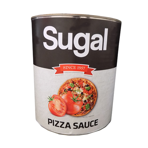 pizza saus naturel sugal 4,2 kg