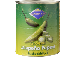 jalapeno pepers groen carmen 3kg