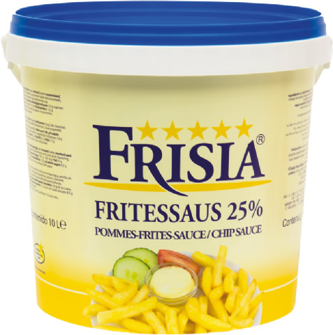 emmer frisia fritessaus 25 % 10 liter