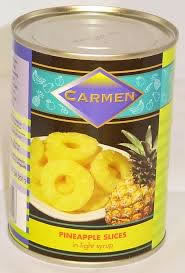 ananas schijven carmen 6 x 565kg