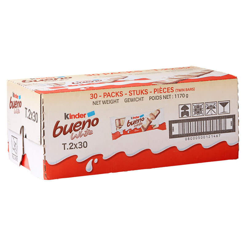 kinder bueno white 30 st