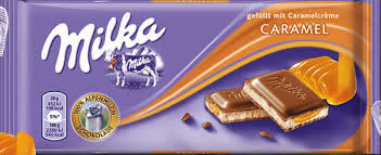 milka caramel 21 x 100 gr