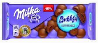 milka bubbly milk 14 x 94 gr