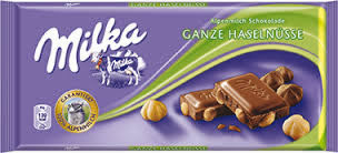 milka noisette 100 gr