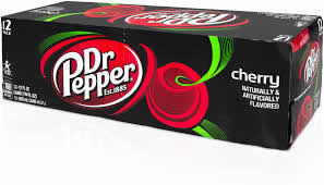 dr pepper cherry 12x355 ml usa
