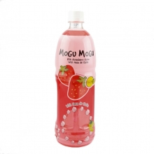 mogu mogu aardbei 12 x 1 liter pet