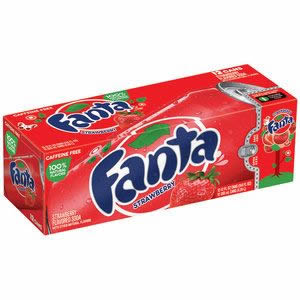 fanta strawberry 12 x 355 ml usa