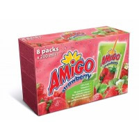 amigo strawberry 16 x 200 ml