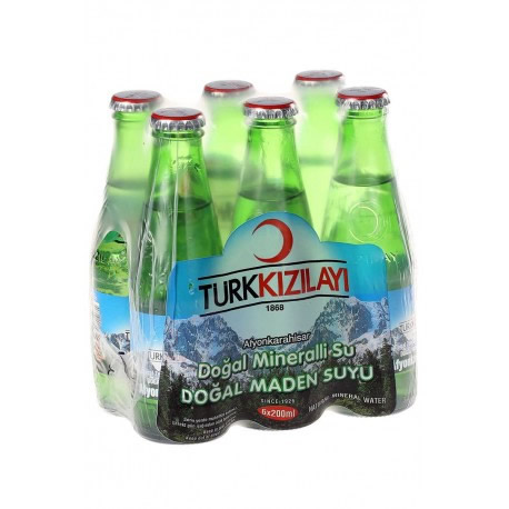 kizilay naturel soda 24x20cl glas