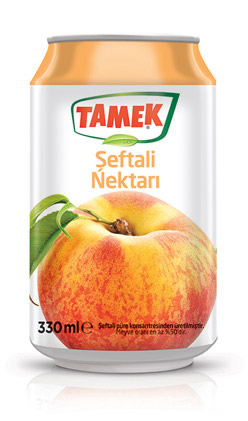 turtamek 24 * 330 ml blik perzik