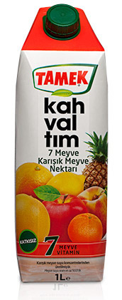 tamek kahvaltim (7+7 vitamines) 12x1 ltr.