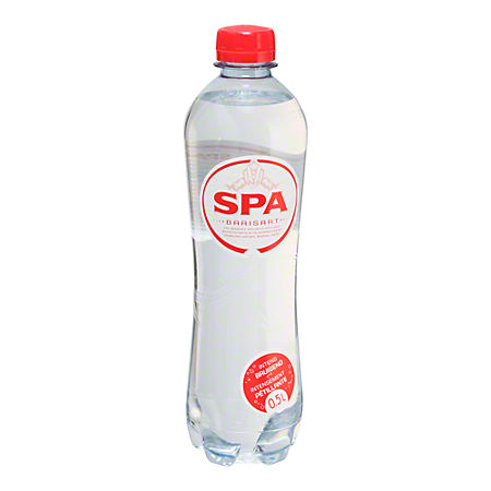 spa water 24 x 0.5 ltr rood