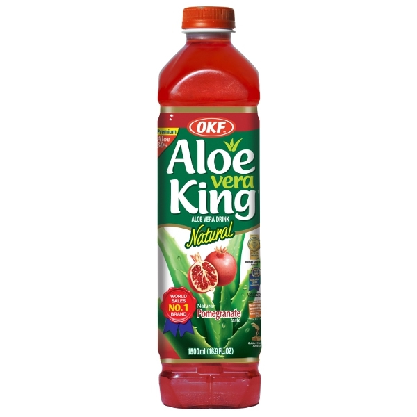 aloe king okf 20 x 0,5 ltr granaatappel