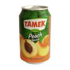 tamek peach  24x330 ml