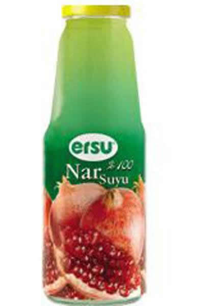 ersu %100 granaatappelsap 6 x1 ltr reclame