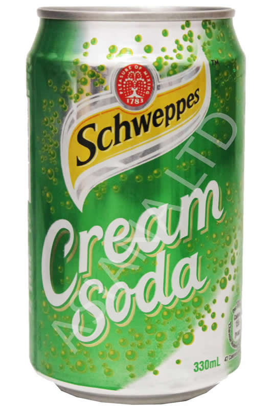 schwepps cream soda 24 x 33 cl