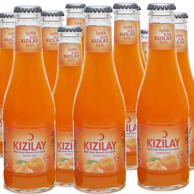 kizilay mandarijnl 24 x 250 ml glas