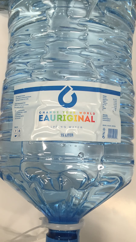 eaurginal water 15  ltr.