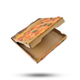 pizzabox 33 x 33 x 4.2 cm piccante