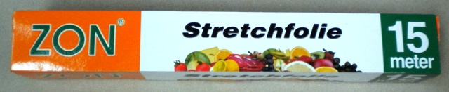 stretch - vershoudfolie rol 30cm x 15m