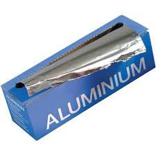 aluminium folie 1600 gr 14,9  mic x 6 rollen